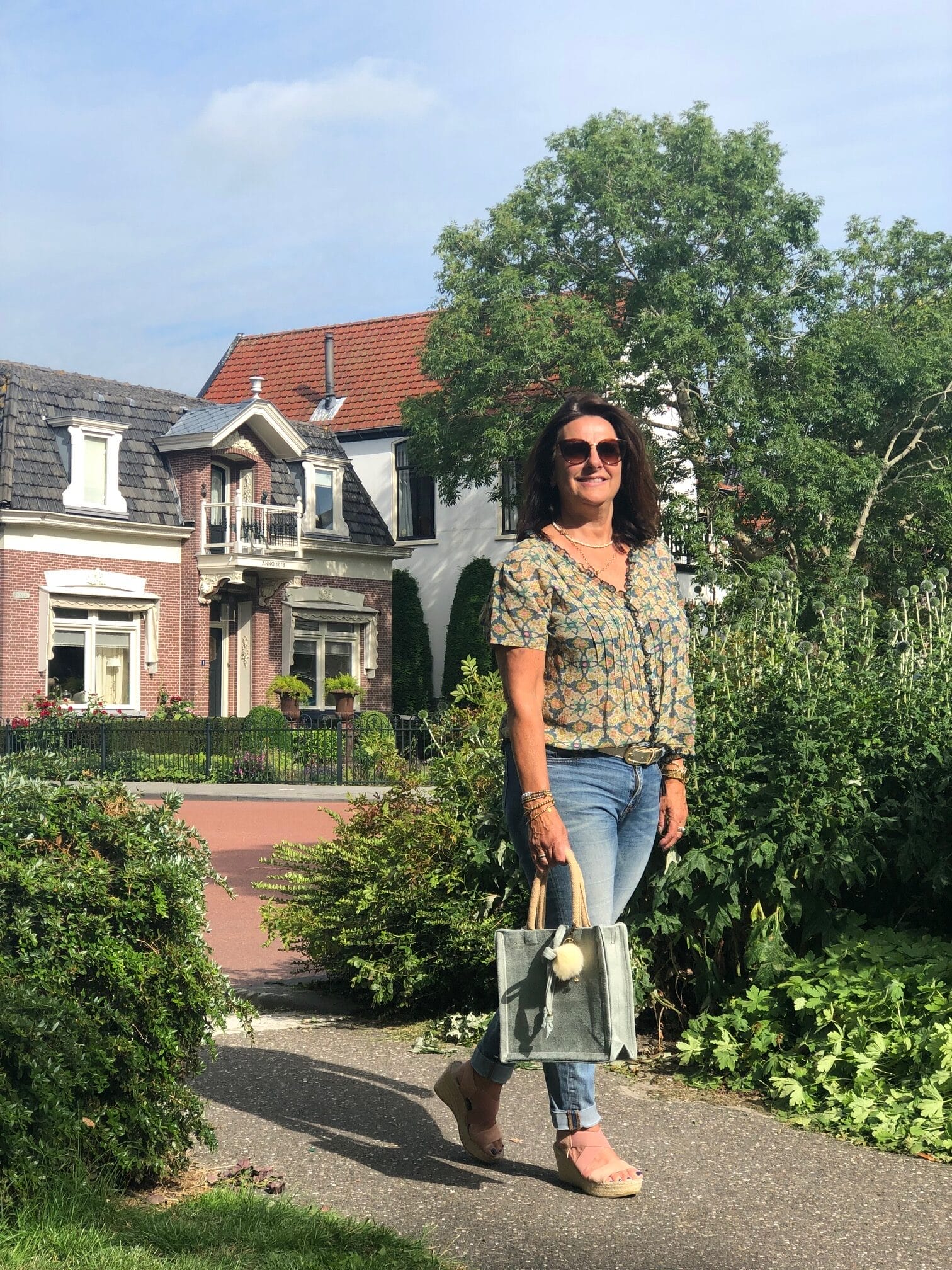 Handtas bekleed met mooie mintgroene leatherlook - Afbeelding 5