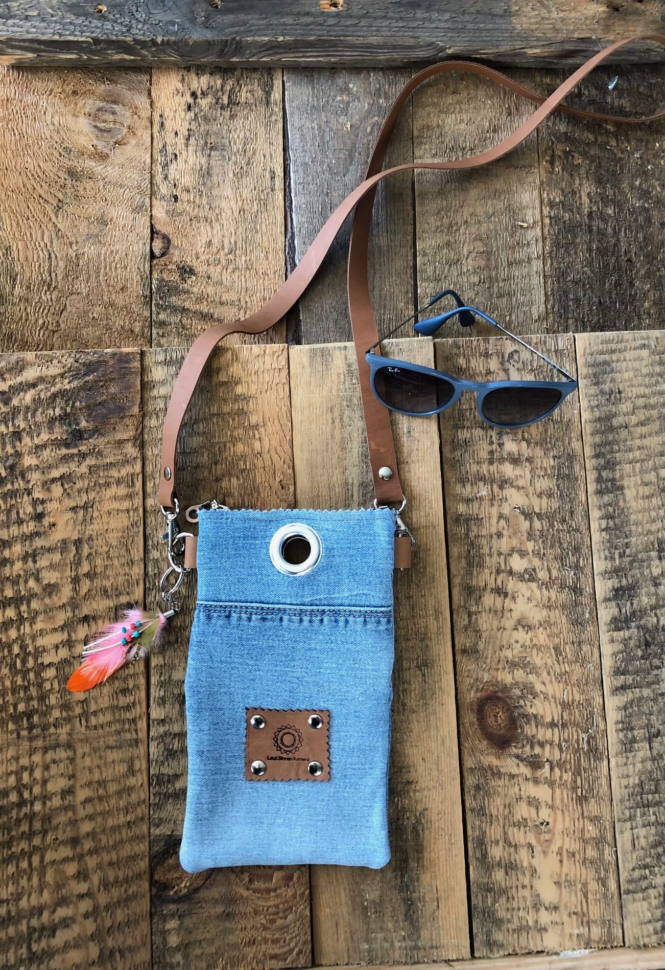 Festivaltasje blue jeans Ibizastyle