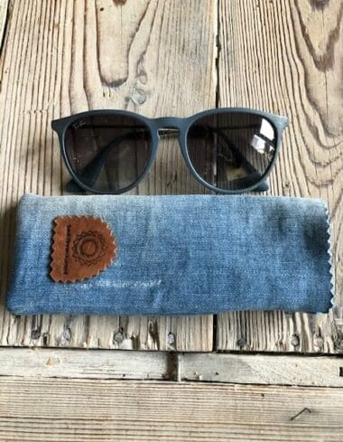 Brilhoesje Ibiza-style van blue denim