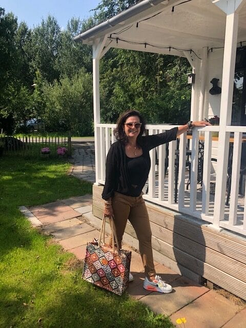 Duurzame shopper bekleed met gobelin in retro to the max - Afbeelding 4