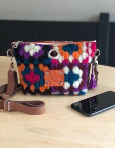 Heuptasje van spijkerstof en Pressima Toppa