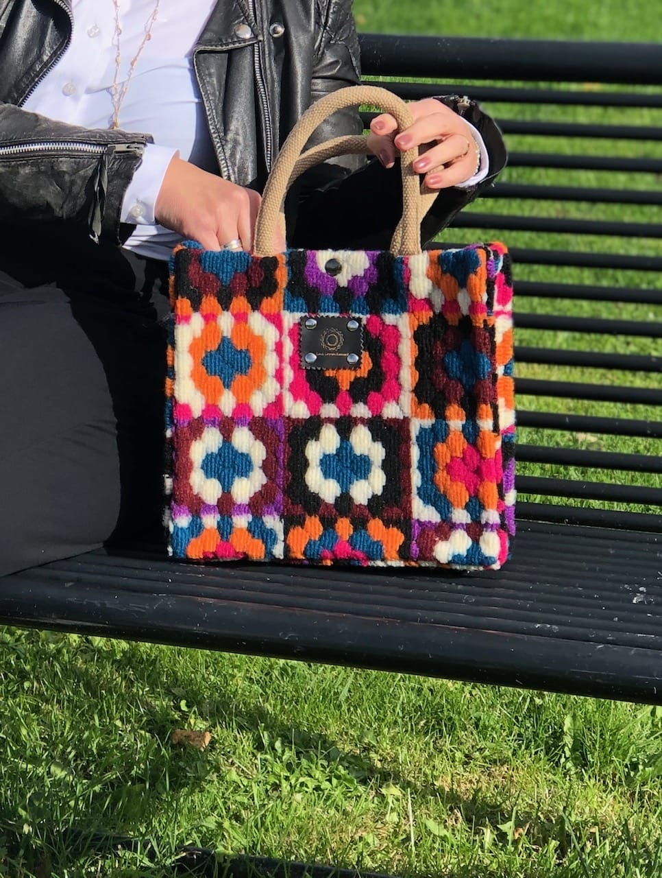 Handtas bekleed met Pressima Toppa retrolook - Afbeelding 2