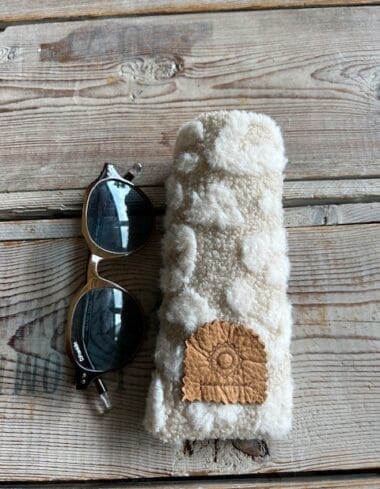 Brilhoesje van fluffy panterprint