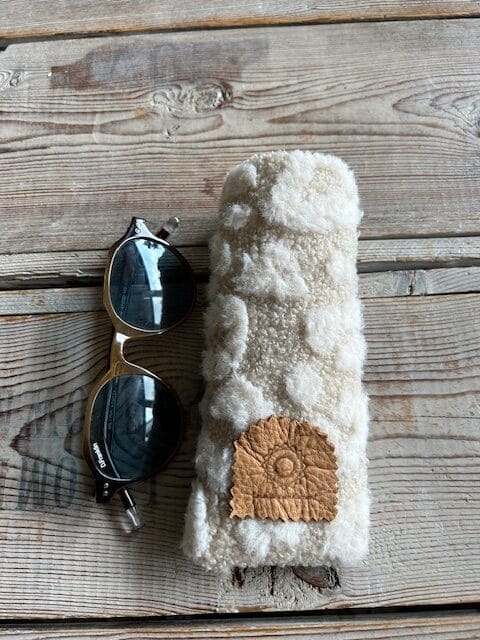 Brilhoesje van fluffy panterprint