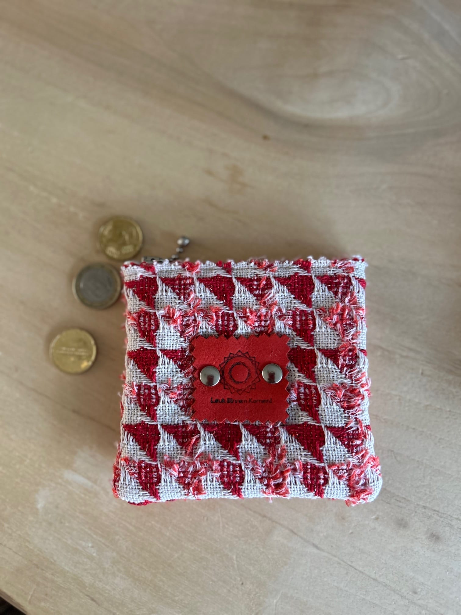 Portemonneetje van chique Sjanelli red flag