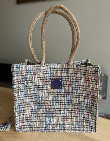 Shopper bekleed met chique Sjanelli multicolor