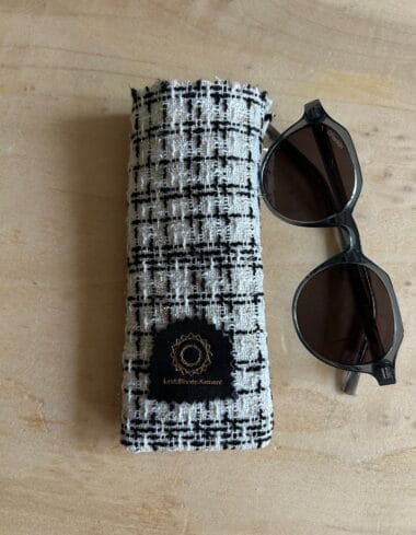 Brilhoesje Sjanel off white met zilverdraad