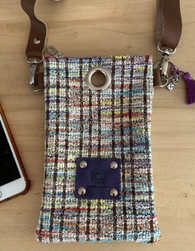 Cross-over festivaltasje van chique Sjanelli multicolor