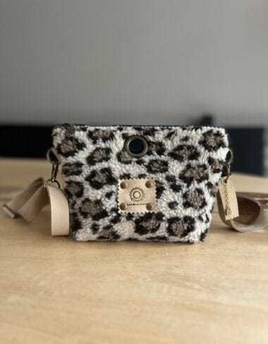 Heuptas van beige teddy panter