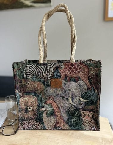 shopper gobelin animal