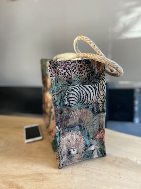 Shopper gobelin Animal