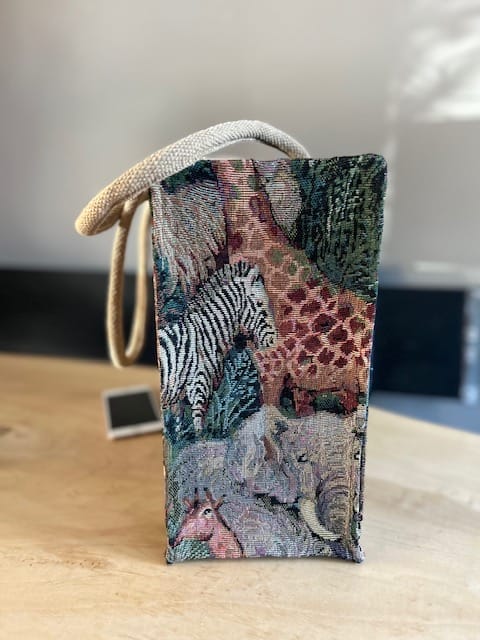 Shopper gobelin Animal